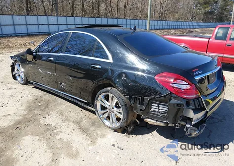 2017 Mercedes-Benz S 550 from USA, damaged, VIN WDDUG8CB7HA335681
